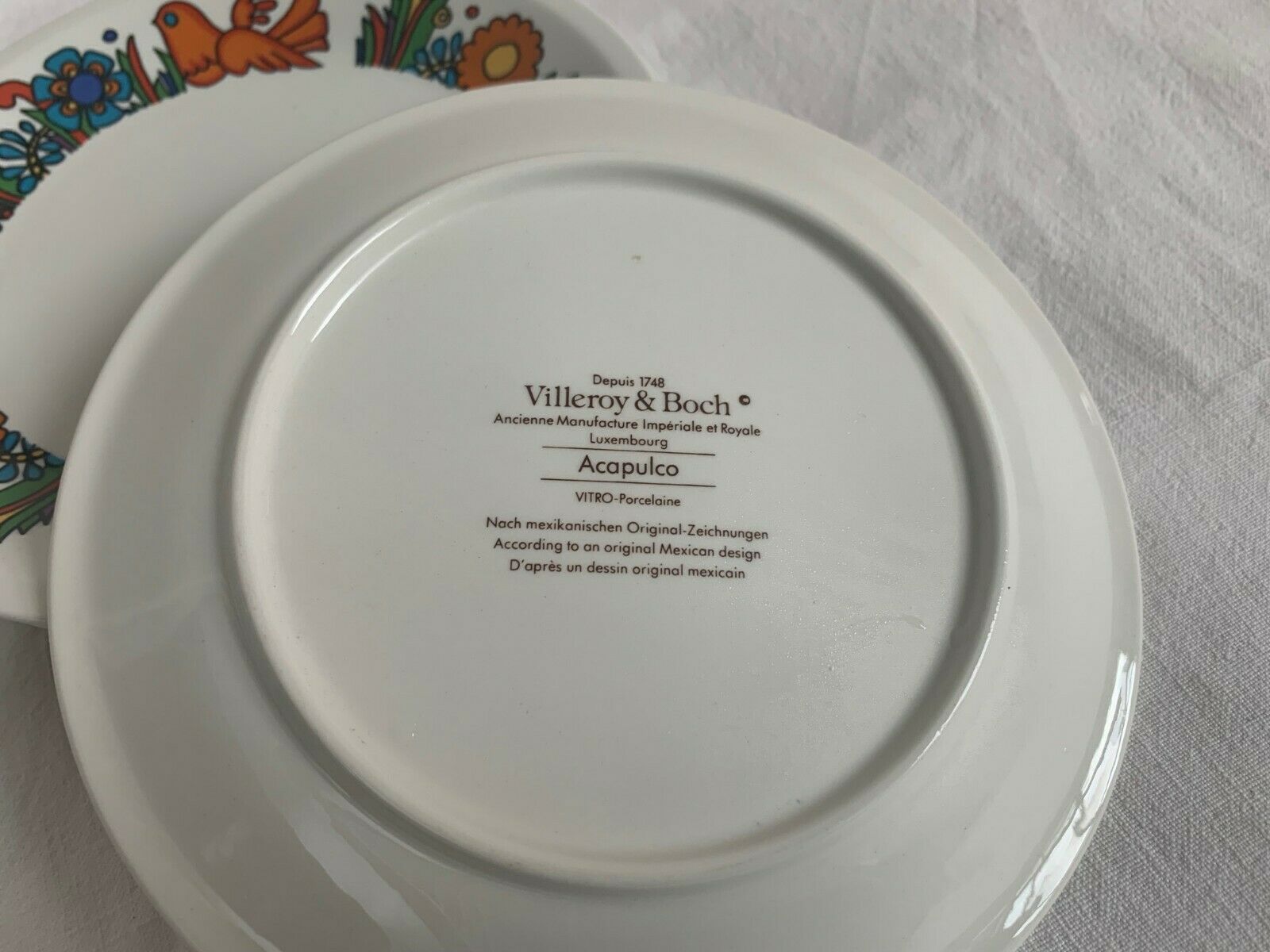 Saucer Villeroy and Boch Acapulco