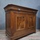 Louis-Philippe period buffet in solid walnut, 19th century.