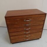 Vintage watchmakers filing cabinet