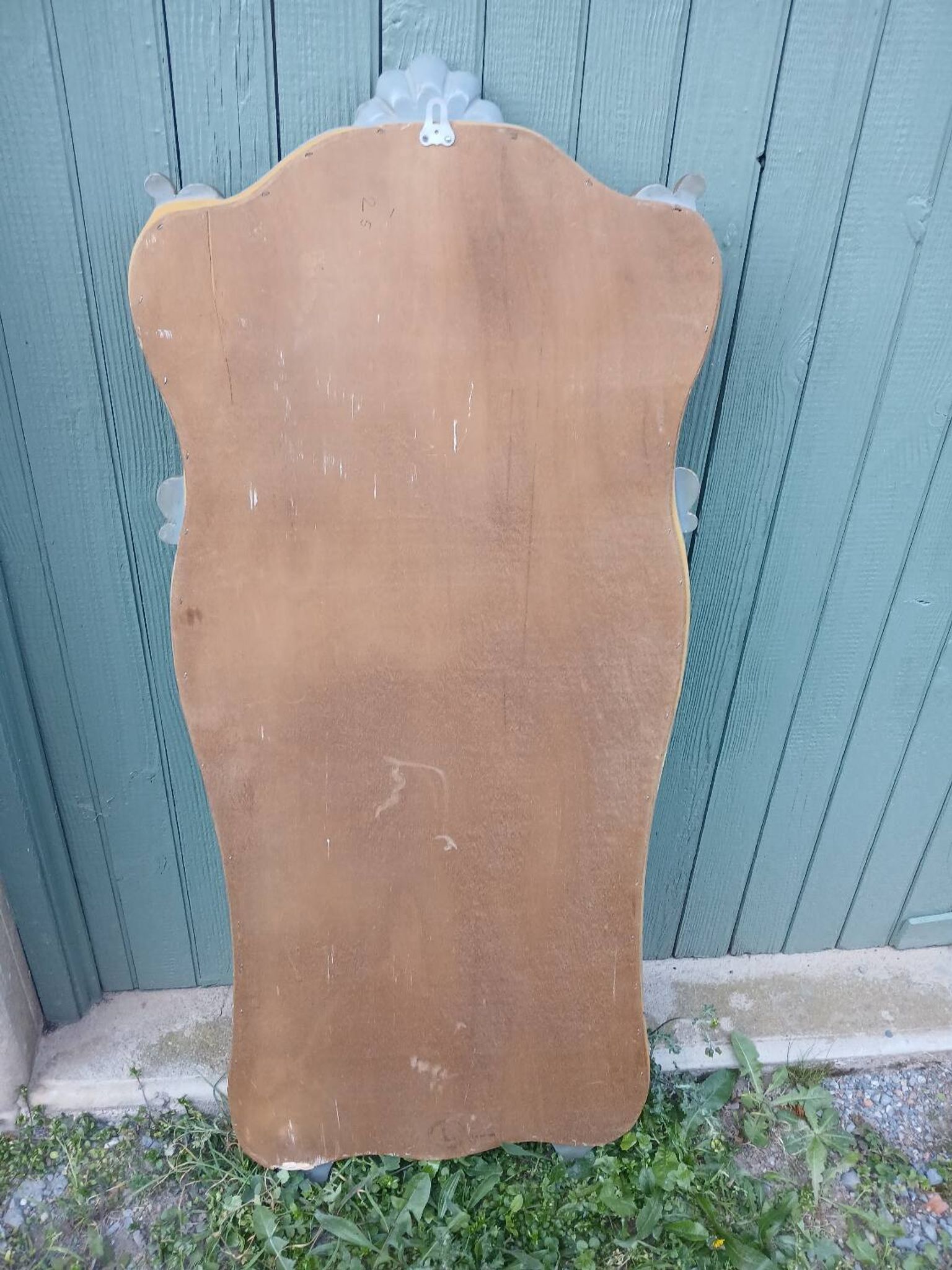 Antique trumeau mirror