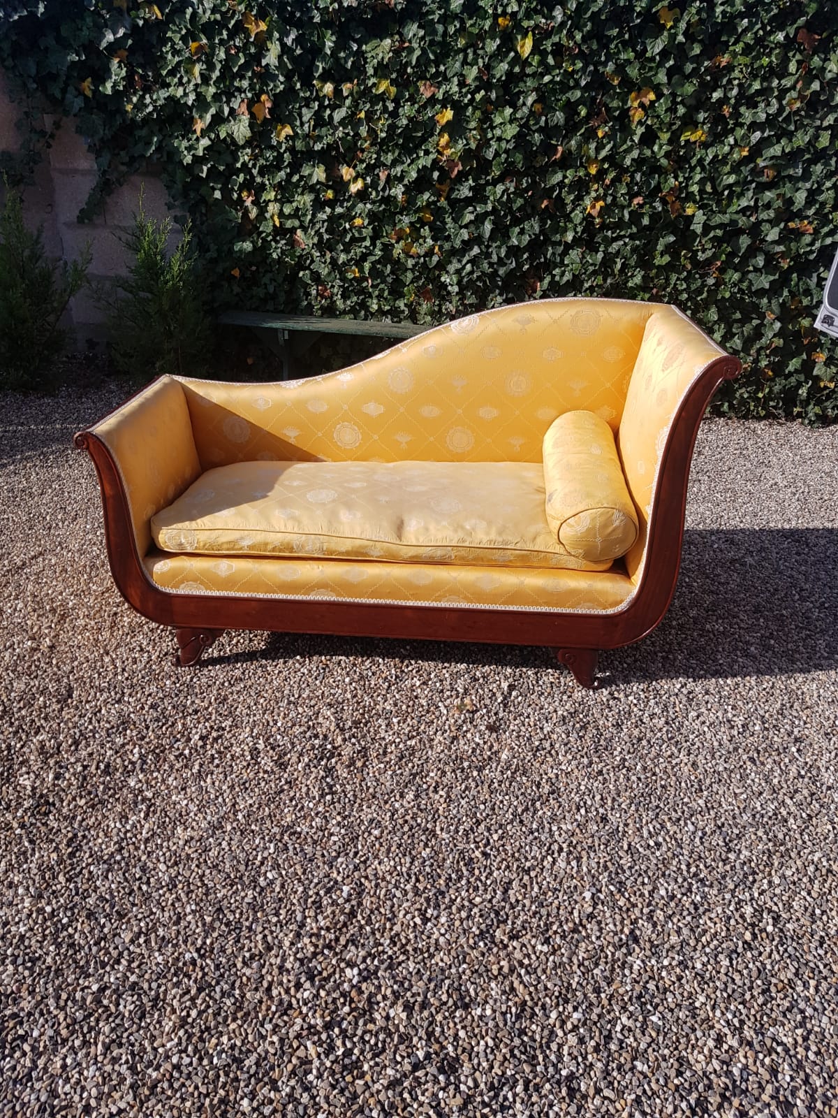 Restoration period recamier daybed