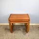 Set of three nesting tables by Salin Nyborg, teak, 1960s