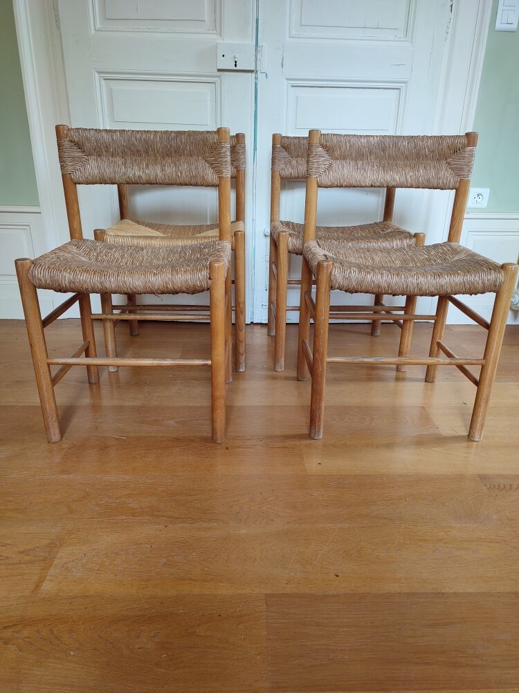Dordogne chairs by Sentou circa 1960