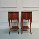 Paire de tables de chevet kingwood c1920
