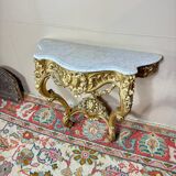 Louis XV Style Giltwood Console, 19th Century