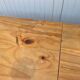 Large farmhouse dining room table 250cm in solid pine turned legs 1990