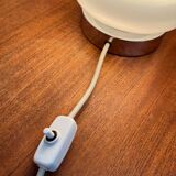 Space age glass table lamp from the mid-century by Carlo Nason for JBS, 1960s.