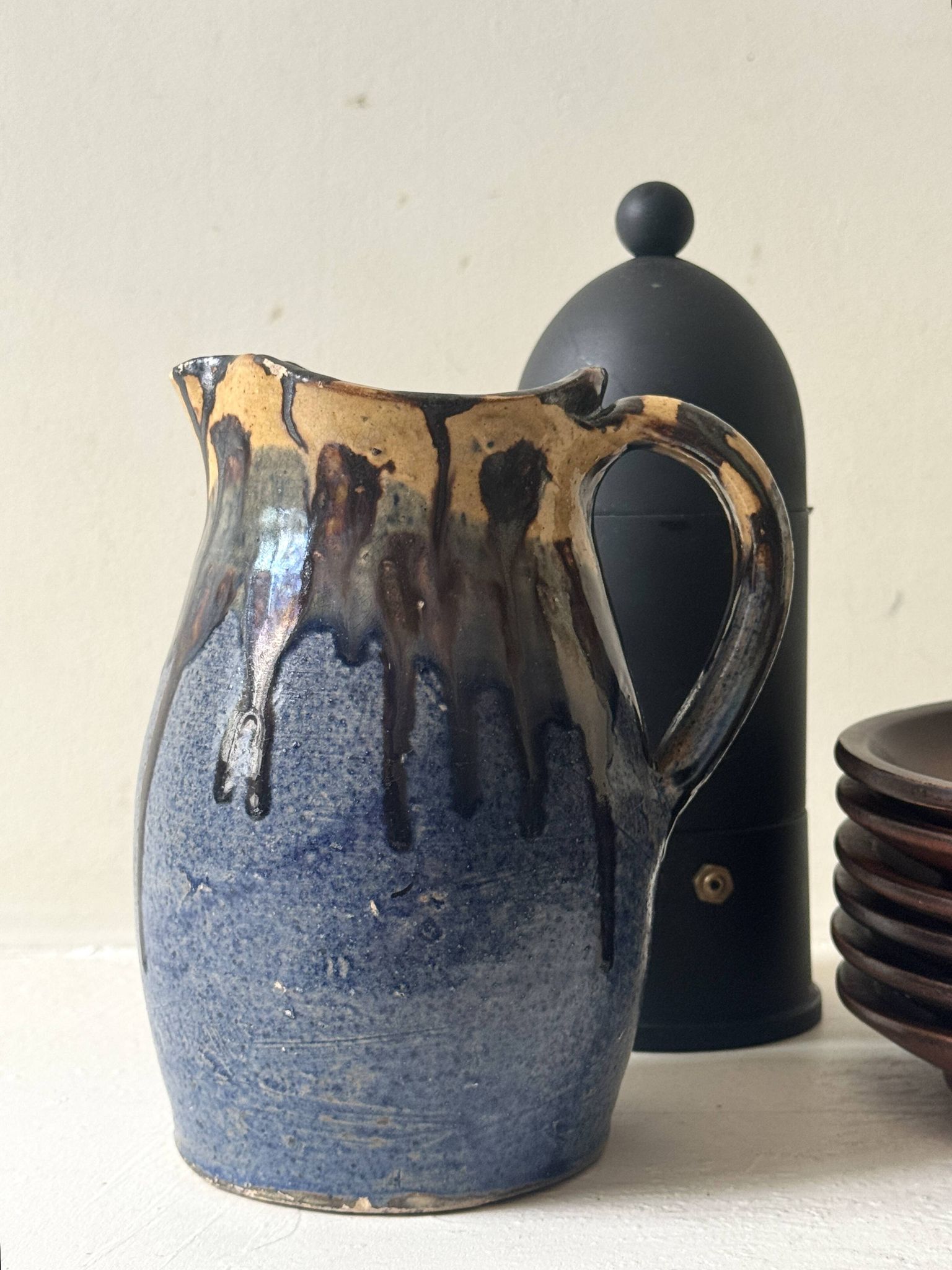 Carafe / vase en céramique émaillée, Jospeh Talbot La Borne 1950
