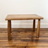 Vintage Minimalist Brutalist Stool
