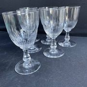 6 verres à porto baccarat – art nouveau