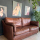 Leather couch
