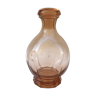 Carafe à liqueur en verre rose