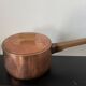 Casserole en cuivre étamé ancienne