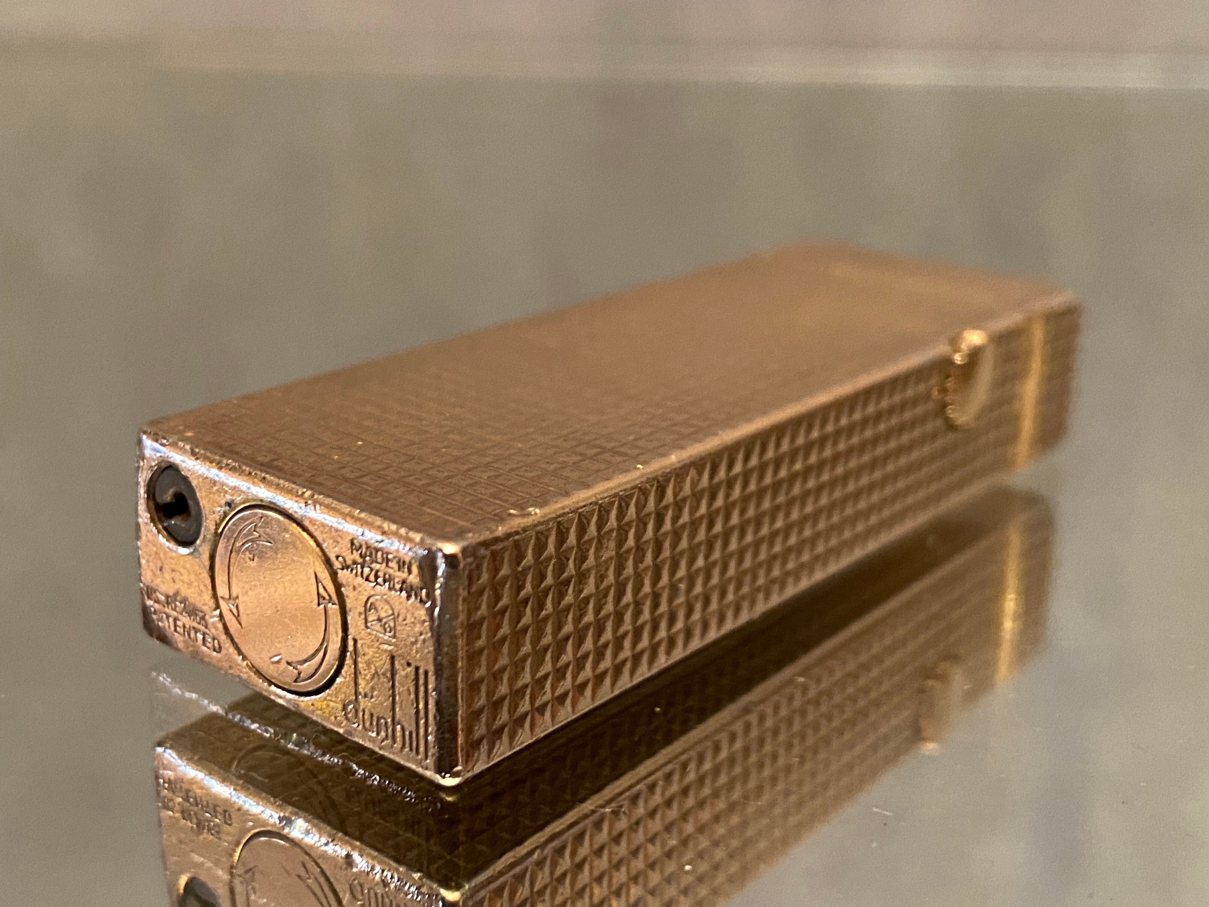 Lighter signed Dunhill