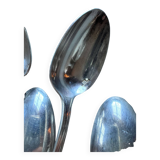 Set of 12 dessert spoons, Pompadour model, Christofle Goldsmiths