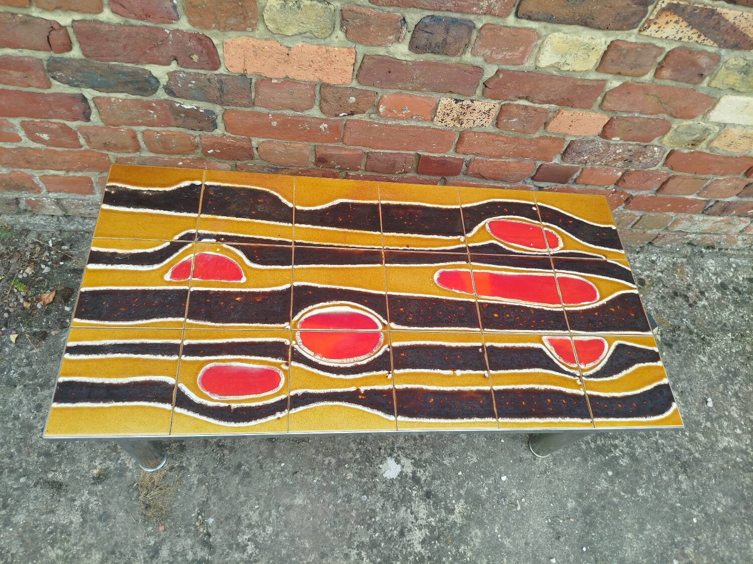 Ceramic coffee table, 1970s