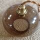 Smoked glass globe Hanging