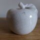 Cracked ceramic apple