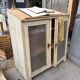 Sideboard, patinated wooden buffet