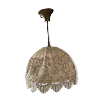 Vintage lace chandelier