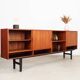 Buffet en teck, design danois, années 1970, production : Danemark