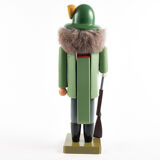 Nutcracker Erzgebirge, sculpted, vintage, GDR hussar.