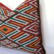 Berber Cushion, Vintage Moroccan Rug Cushion Cover, Berber Wool Cushion Covers