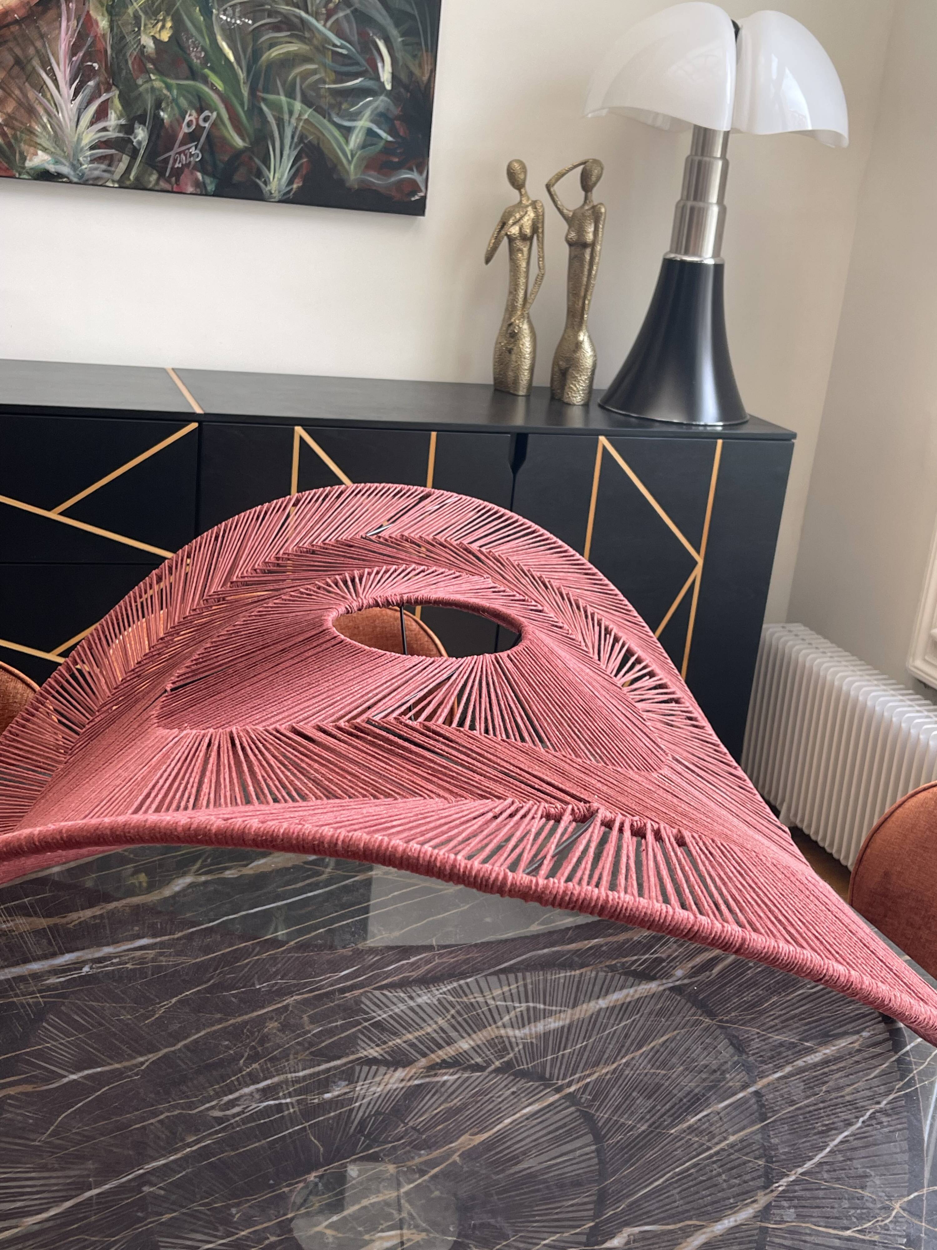 Terracotta lampshade