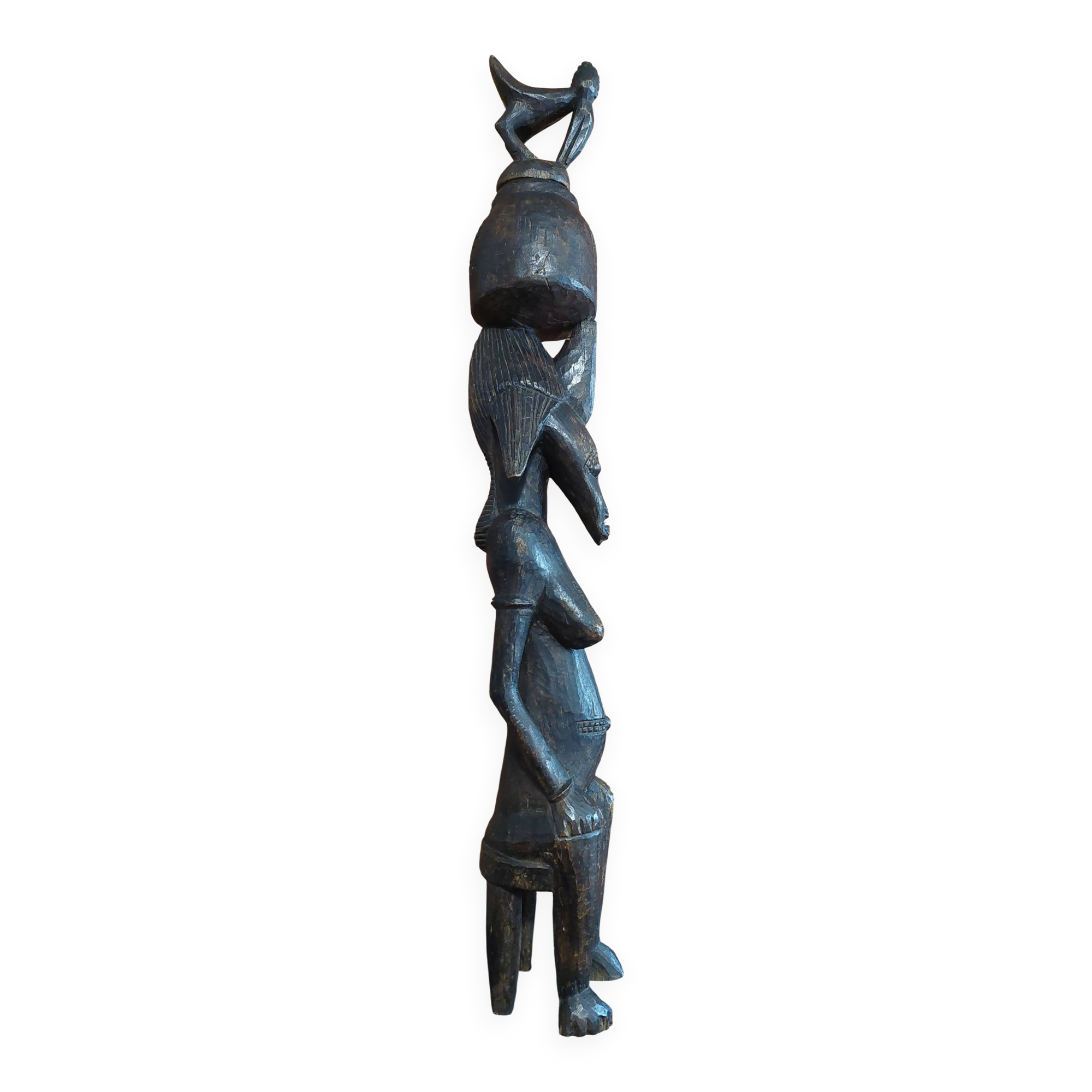 Statue de divination Sénoufo tugubele, Côte d'Ivoire seconde moitié du XXème s.