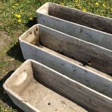 Three cement planter 1950