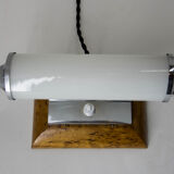 Bauhaus tubular table lamp, 1930s, restored