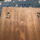 Scandinavian teak mirror 60s