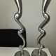 Aluminium candle holders
