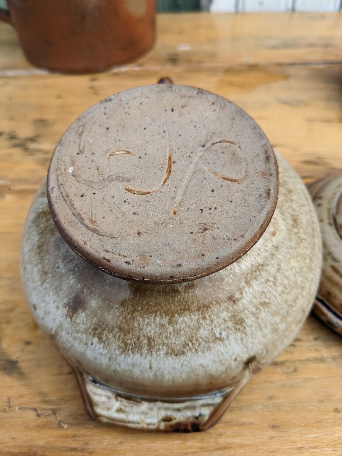 Artisanal stoneware tureen bowls