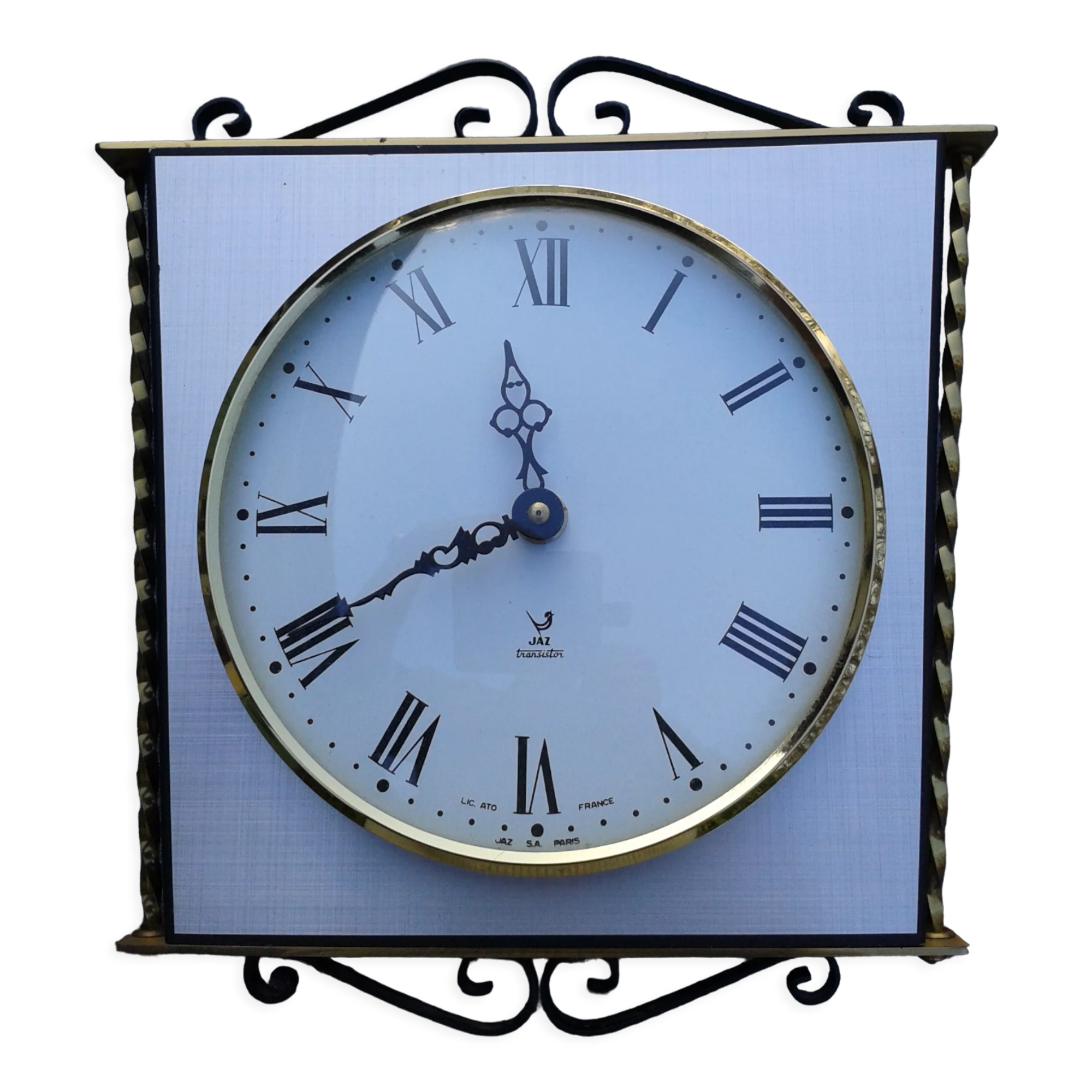 1950s vintage JAZ wall clock