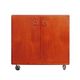 Danish teak bar cabinet by Illum Wikkelsø for CFC Silkeborg, 1960s.