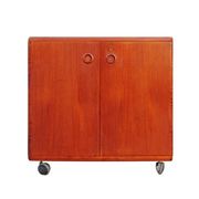 Danish teak bar cabinet by Illum Wikkelsø for CFC Silkeborg, 1960s.