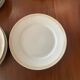 Lot of old white crockery
