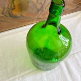 Demijohn bottle green