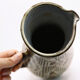 Brutalist pitcher of the Atelier du Vieux Moulin in enamelled earth of Vallauris
