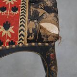 Antique French Napoleon III Chair Inlaid with Mother-of-Pearl