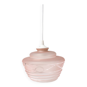 Lampe de plafond en verre