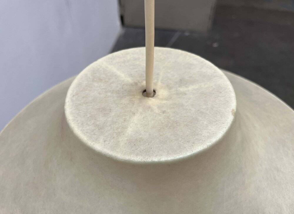 Mid-Century Modern Suspension Cocoon by Friedel Wauer for Goldkant Leuchten, Germany, 1960s