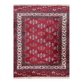 Turkmen Yomud Bukhara Oriental Rug: 2.40 X 1.60 Meters