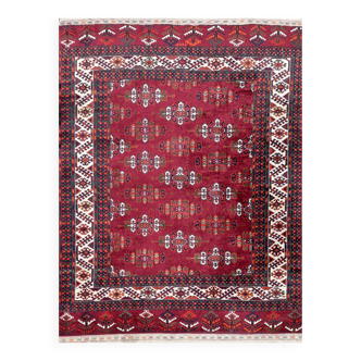 Tapis d'Orient Boukhara Yomud Turkmène : 2.40 X 1.60 Mètres