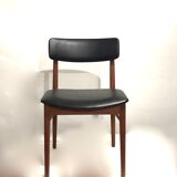 Series of 6 danish sax chairs