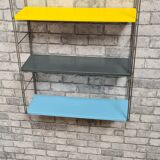 Wall shelves in metal 60s 70s