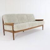 Set van designer bank + 2 fauteuils 'Sliedrecht' - opnieuw bekleed