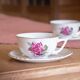 Lot de 2 tasses avec soucoupes « Roses »