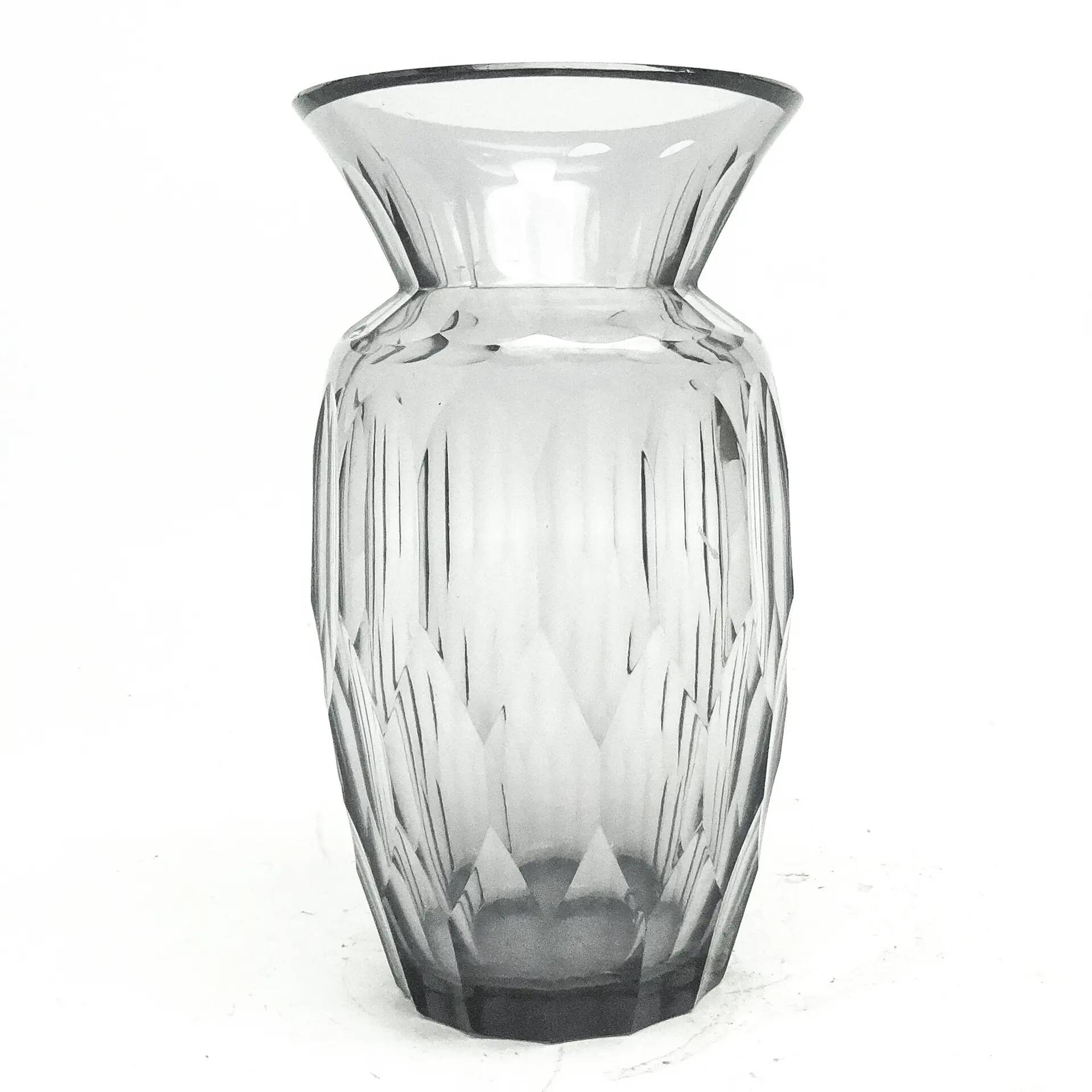 Art Deco vase, crystal, Poland, 1930s